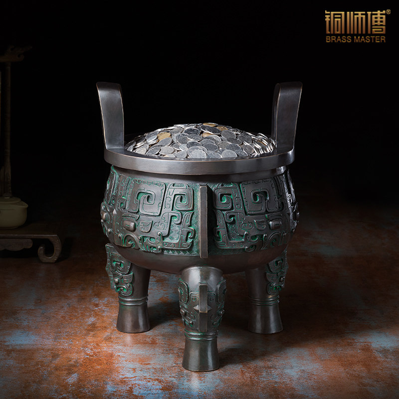 Bronze Master Craftsman Full Bronze Tripod Pendulum 