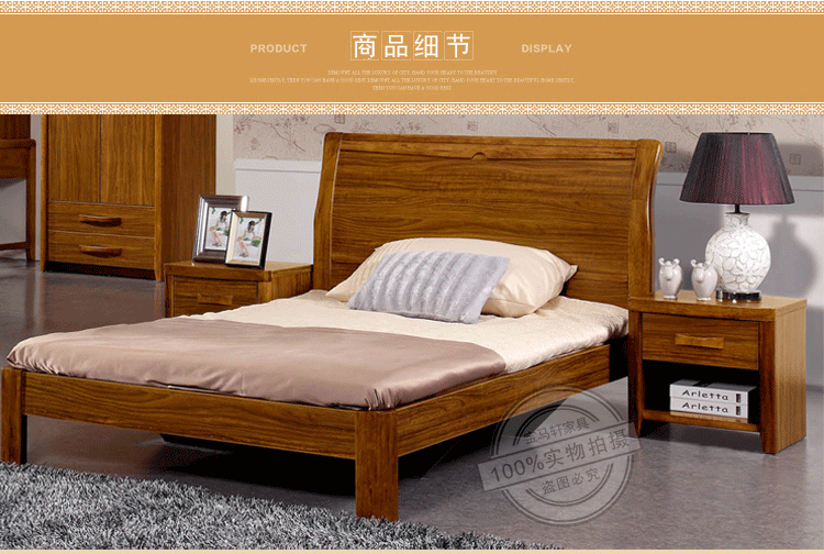 Bộ đồ nội thất cho trẻ em Trung Quốc mới Bộ đồ nội thất Prince Suite Kết hợp Princess Suite Bộ ba mảnh đặc biệt giường gỗ đẹp