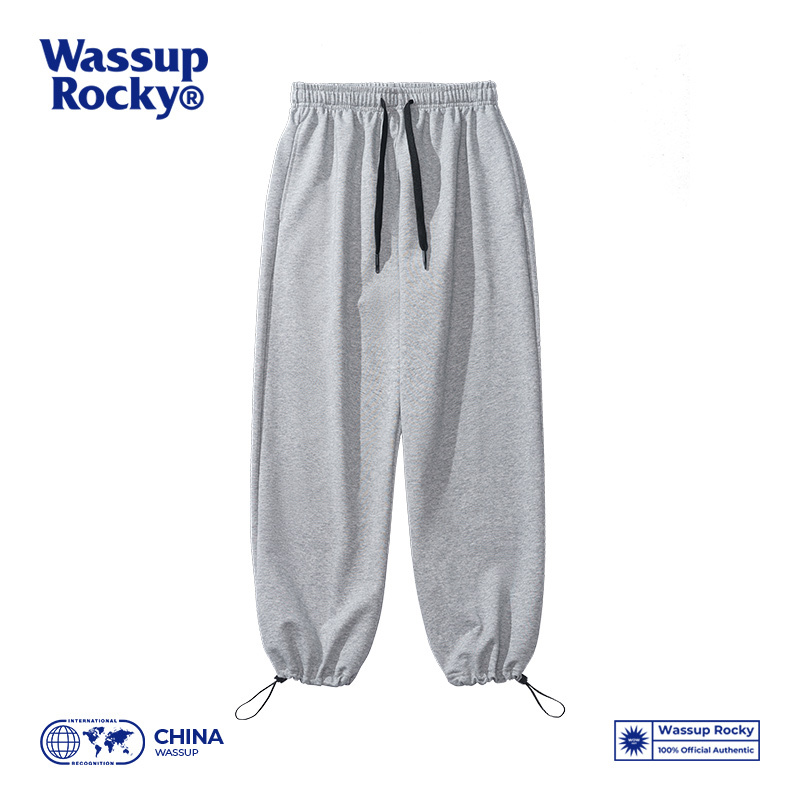Wassup Uncle Drew Drawstring Basketball Sports Pants Men's Spring and Summer Thin Casual Loose Jogger Sweatpants