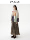 [New Year Green Series] Dazzle 26Th Spring Cotton Blend Embroidered Colorful Sweater Cardigan for Women