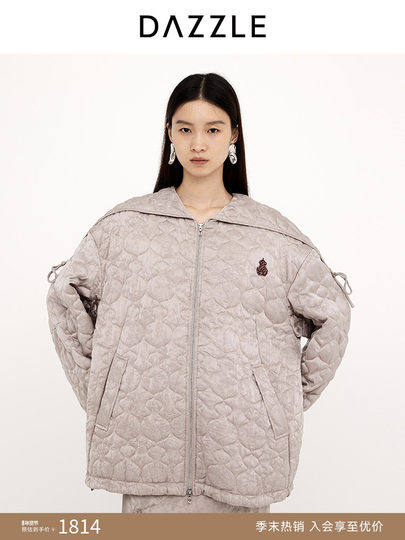 [Green New Year Series] Dazzle Cotton Jacket 25 Spring Fortune and Prosperity Quilted Cotton Jacket