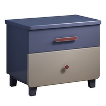 Bedside e cabinet full of solid wood simple modern storage boys and girls bedroom Sapphire bedside cabinet lockers