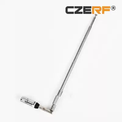 Transu electronic TNC metal rod antenna for CZE-7C low power transmitter