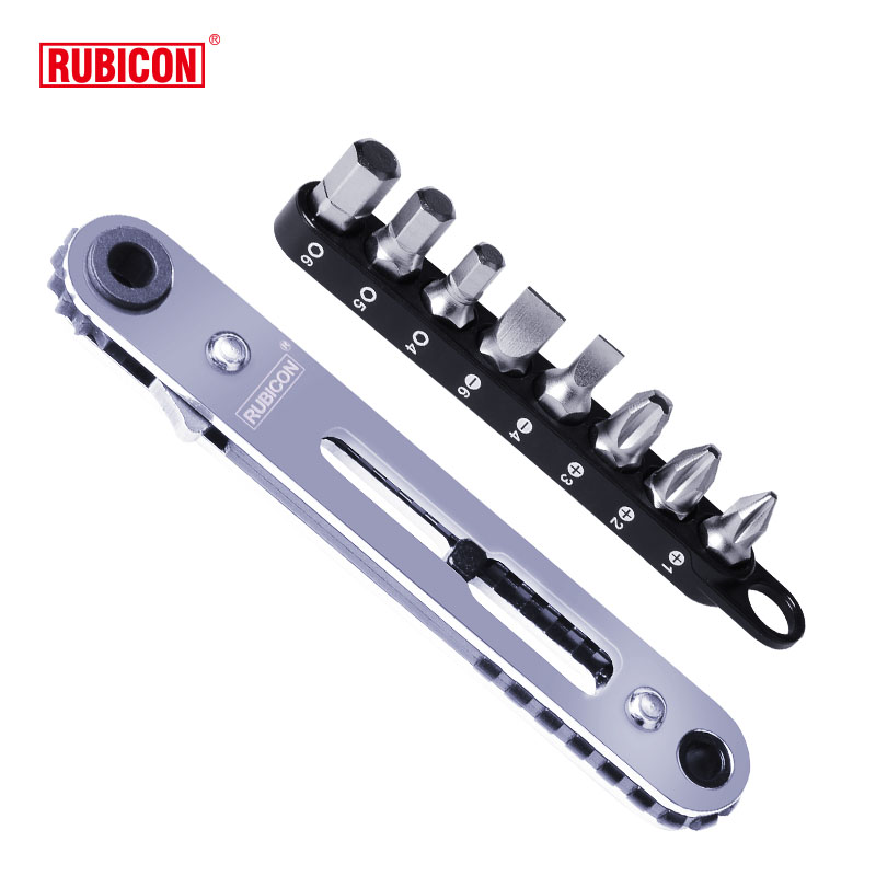 Original Robin Hood RUBICON ratchet wrench imported quick screwdriver nozzle set one-word cross sleeve