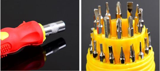 Factory Direct Sales Baota Multifunctional 31-in-1 Bit Manual Combination Tool Screwdriver Tool Set