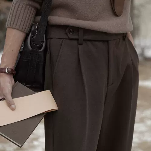 Зимние дизайнерские удерживающие тепло бархатные шерстяные штаны для отдыха