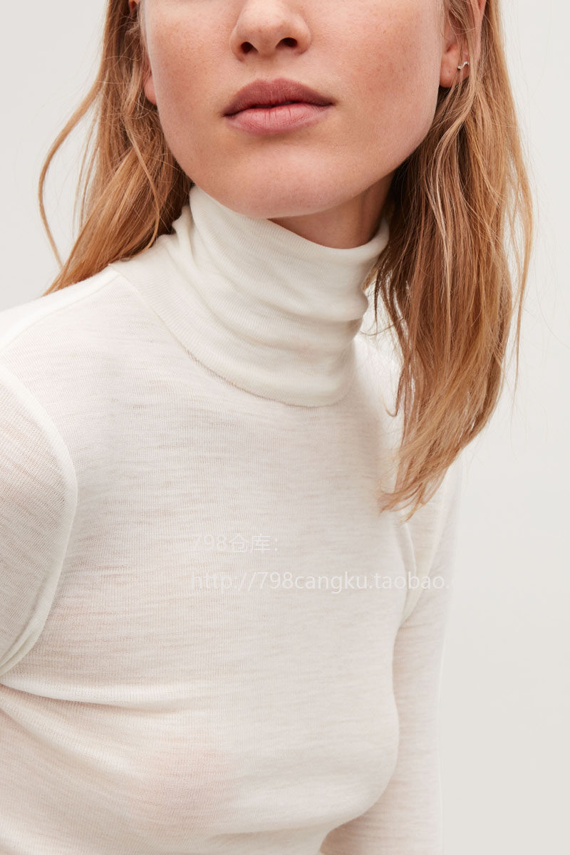 798 ~ doting Sweden skin-friendly warm and light imported fine wool turtleneck sweater 2a6197