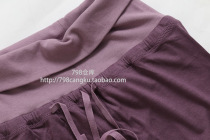 798 ~ Japanese comfortable organic bamboo cloth casual warm belly high waist home pants yoga pants 2B756 0 17