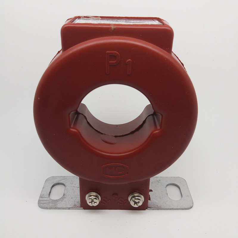 LMZJ1-0 5 Type red current transformer 5-3 75VA 30 5-500 5 housing pour brass wire