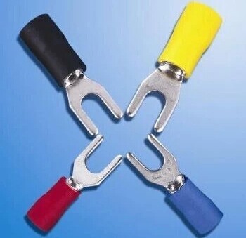 U-type fork pre-insulated end head cold pressing wiring terminal wire ear SV1 25-4 1000 only bag