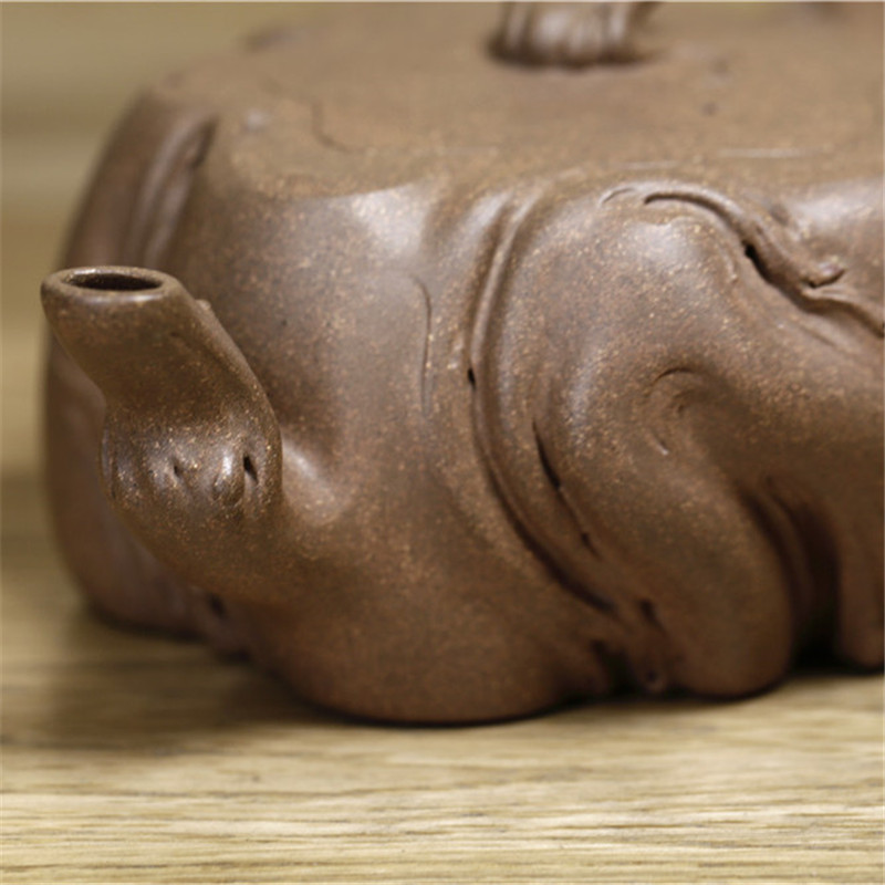 Yixing Dingshan Wu Zhen Zisha nồi handmade đích thực nổi tiếng nghệ sĩ dân gian tất cả handmade gỗ chết Fengchun đồ gốm bằng đất sét