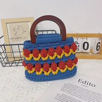 Фиолетовый и красный цветок+акриловый портативный+инструмент+Учебник