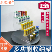 Supermarket Containing Beverage Show Shelf Drink Milk Tea Shop Water Bar Table Shelve Sub cup shelf Home Snack Shelf