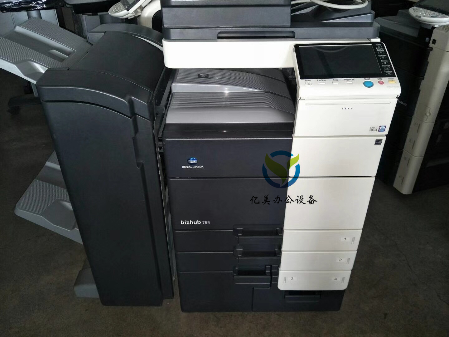 Máy in laser kỹ thuật số Kemei c284 364 454 554 654 754e a3 - Máy photocopy đa chức năng