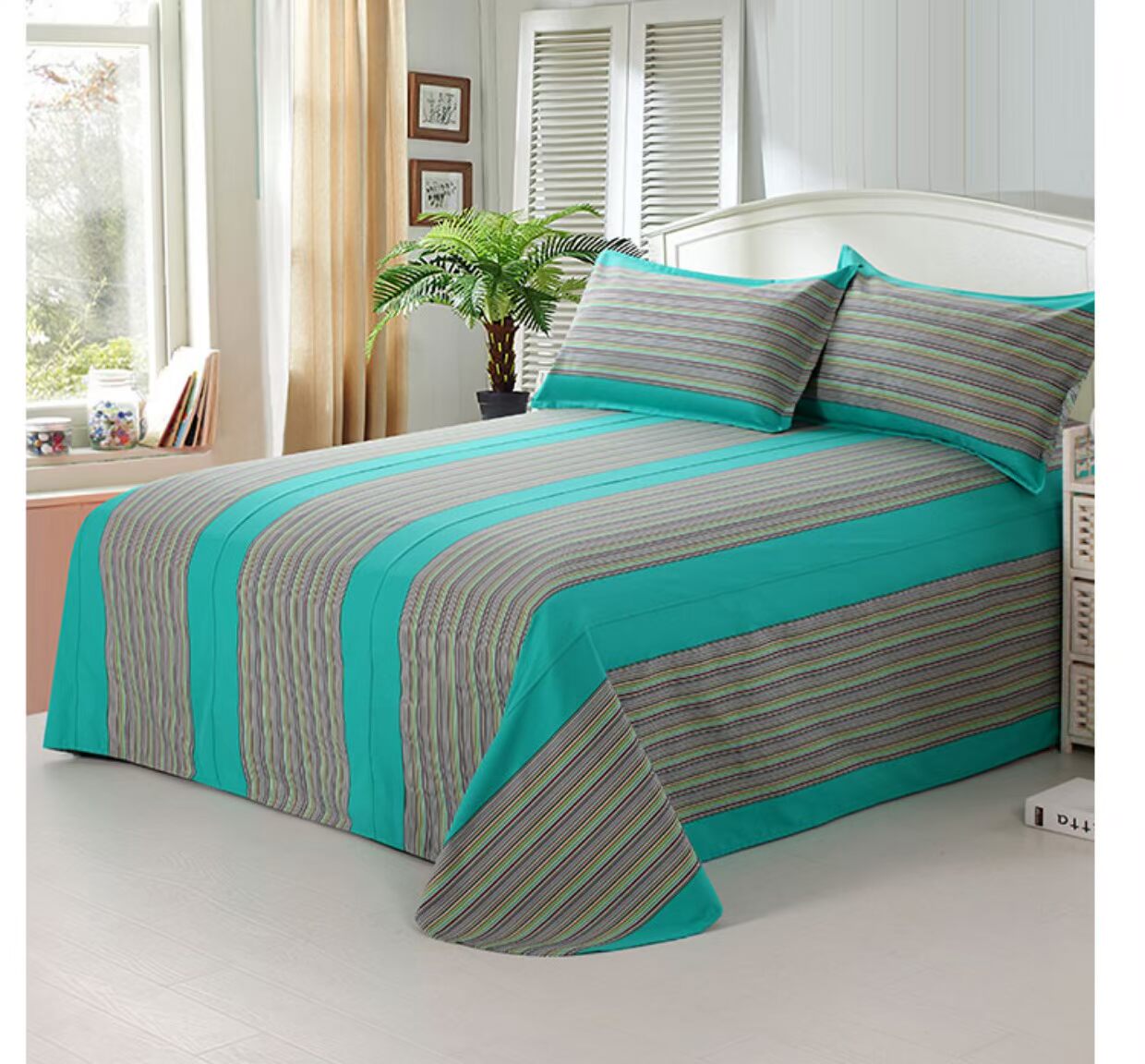 mã hóa 32 bông cũ lanh thô chăn dày tấm bông single double ký túc xá mảnh - Khăn trải giường ga trải giường 2mx2m2