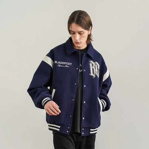 BLACK OF EXIT Пластырь, бейсбольная форма, мужская куртка для влюбленных