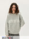 Black of Exit Chinese Style Casual Loose Knit Sweater High Street Crew Neck Pullover Knitwear for Men and Women Thick