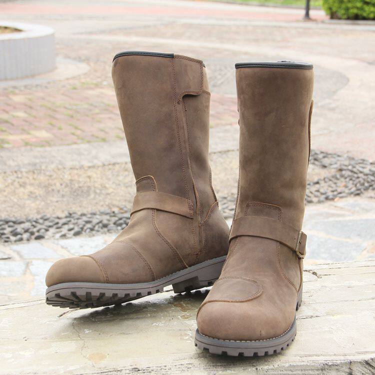 Motorcycle Boots Boots Harley Boots Retro Boots Retro Mad Horse Boots Self-Boots Self-Boots