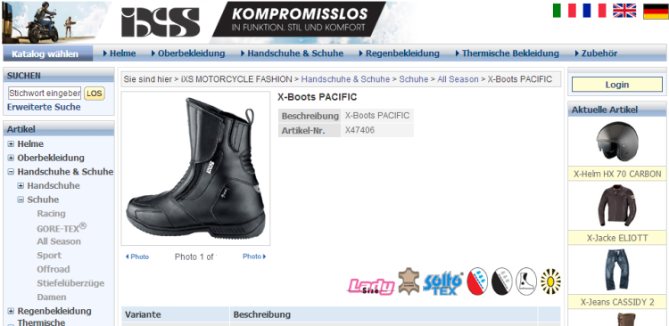 Boots moto - Ref 1390305 Image 6