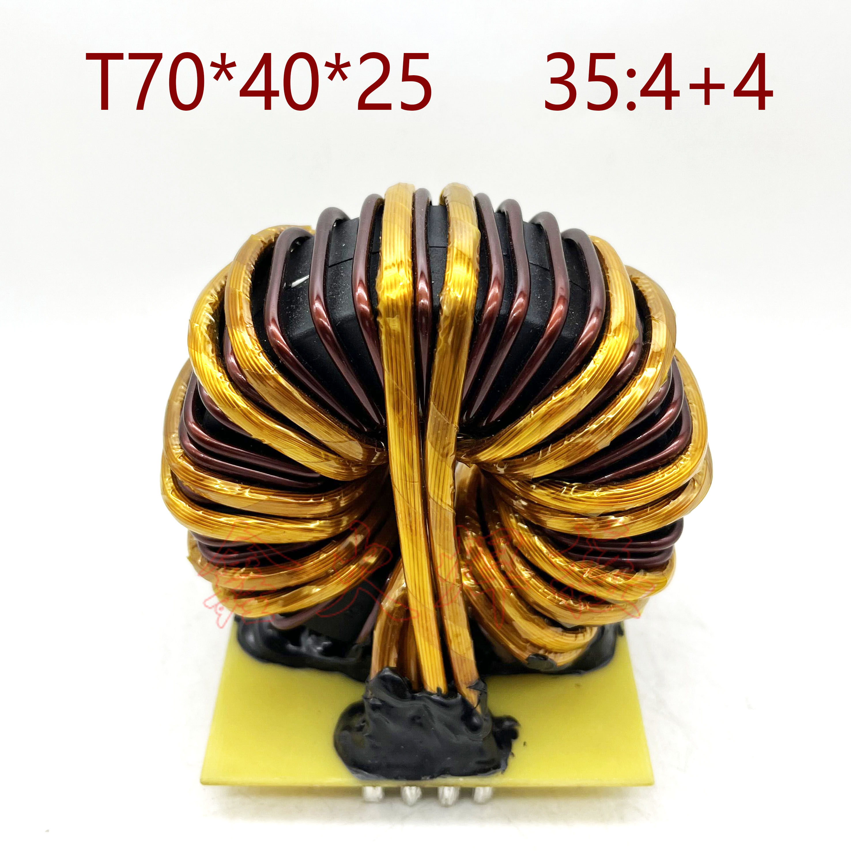 ZX7-400 Double voltage welding machine Amorphous main transformer T70*40*25 35:4 4 Circular Main Copper