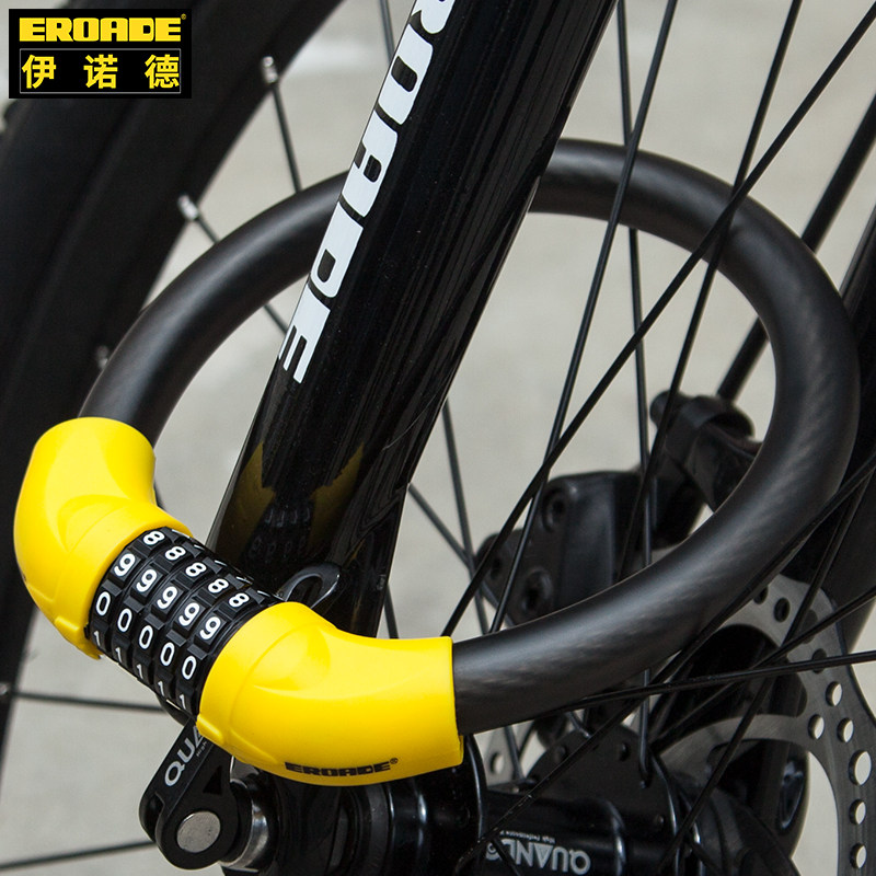 German EROADE code lock bicycle lock motorcycle anti-theft battery car lock mountain bike road car round lock