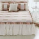 Nó có thể được tùy chỉnh đơn mảnh giường bông váy bedspread bông trượt Hàn Quốc ren bedspread trải giường tấm bìa bảo vệ - Váy Petti