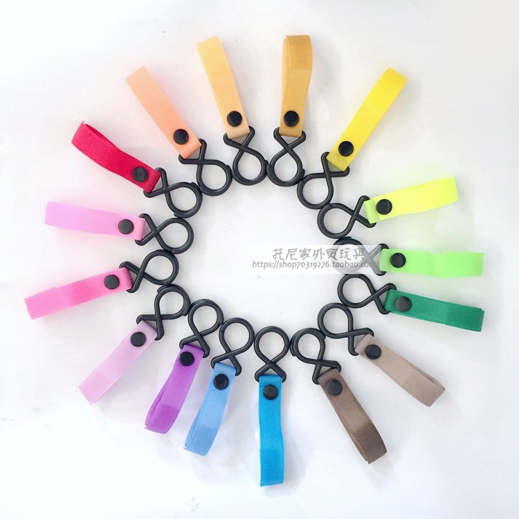 Children's cart hooked Baby Rope Magic Pass Bag Handle Cart Accessories Practical Little