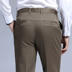 Wenshite nam kinh doanh quần âu quần dài mùa thu và mùa đông quần thẳng dày quần legging nam Quần tây thường