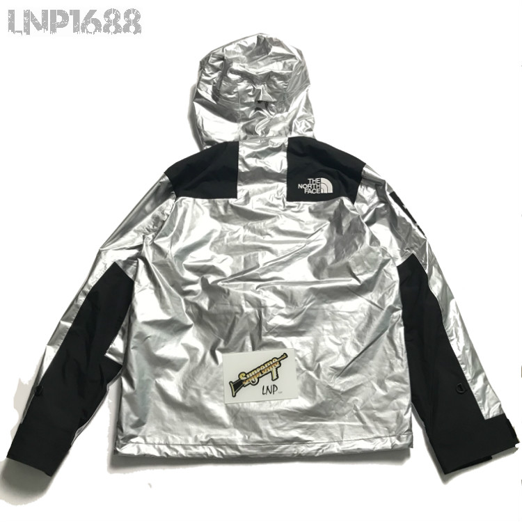 supreme the north face metallic mountain parka