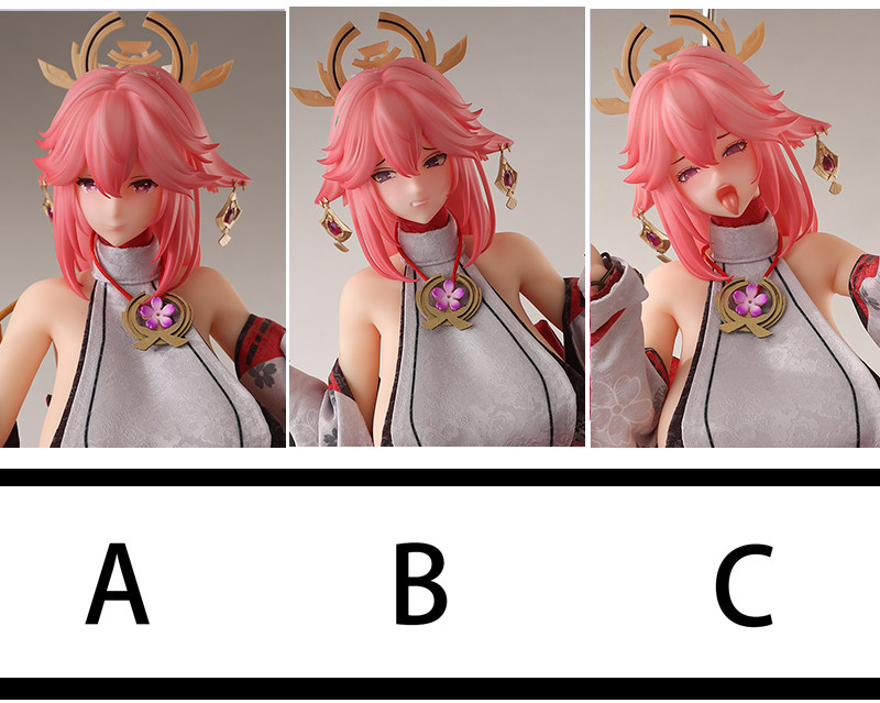 YuZhai Genshin Impact Yae Miko Model silica gel H65cm Cast off Pre