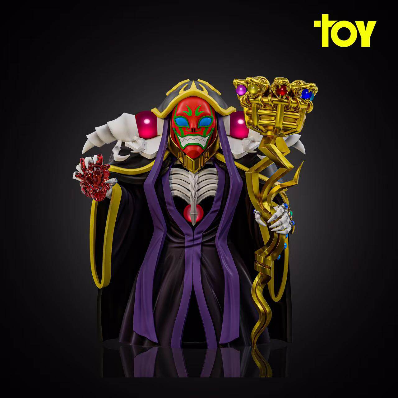 ToyStudio Overlord Ainz Ooal Gown Model Resin WCF Scale Painted | eBay
