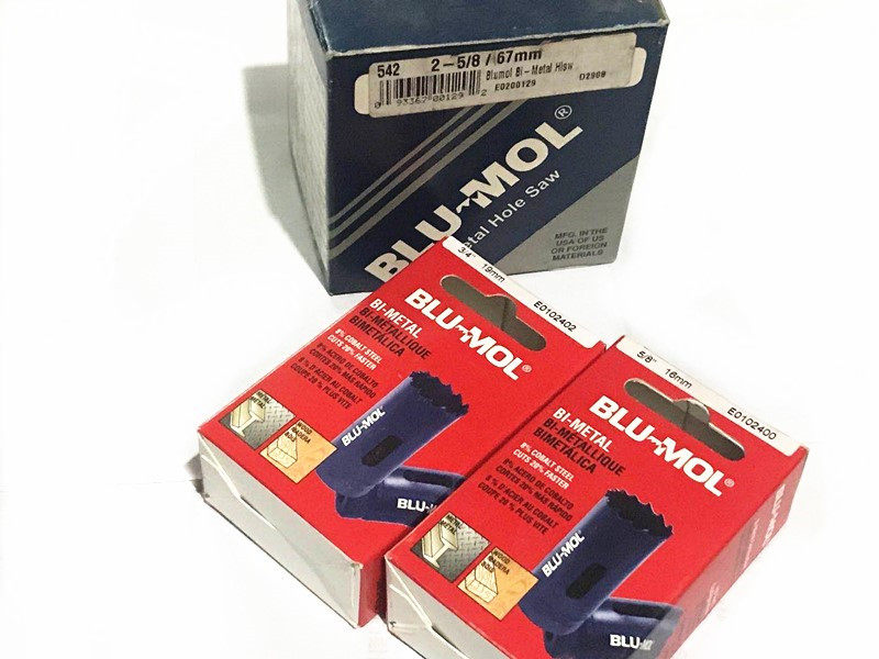 AMERICAN BLU-MOL WOODWORKING DRILLING MACHINE DRILL BIT MULTIFUNCTIONAL Wall Hole Drilling Machine Metal