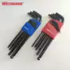 American Westward ball head hex wrench set male Imperial 2CYC4 2CYC5 2CYC6 2CYC2