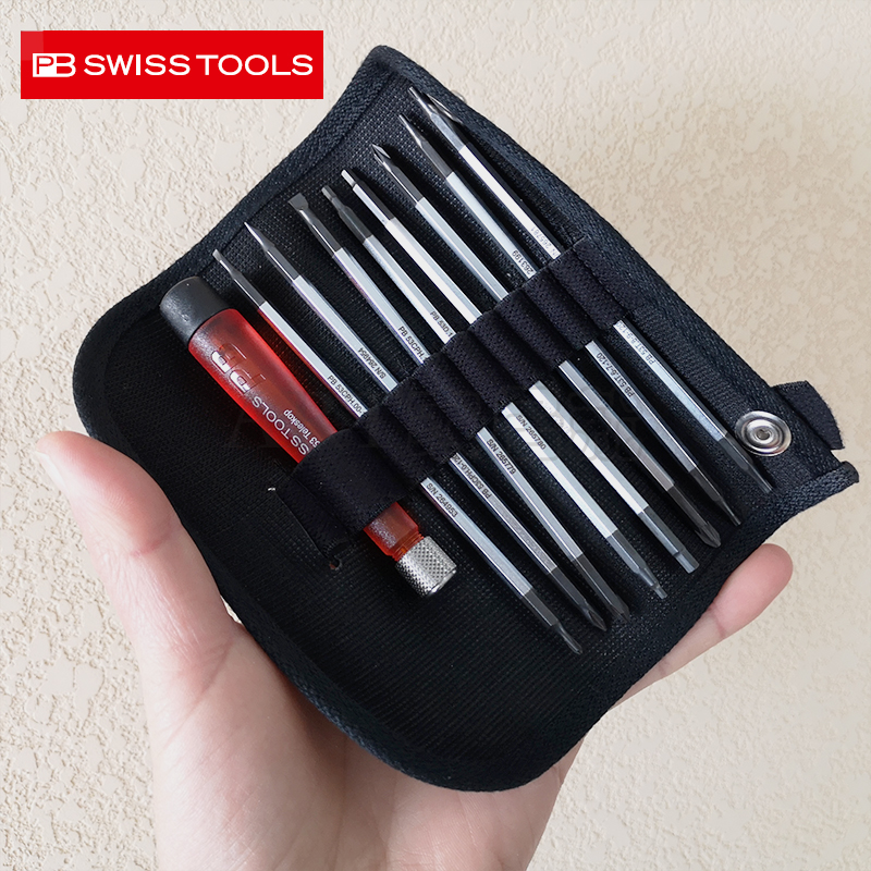 Swiss PB Swiss Tools swapped head screwdriver set of precision miniature small cross I import PB 515