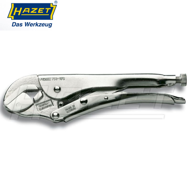 Germany Hazelt HAZET strong pliers 753-2 10 10S sheet metal clamp imported hardware tools
