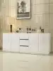 Modern simple dining cabinet Ultra-thin living room tea cabinet Dining room wine cabinet Multi-functional large capacity kitchen storage cupboard