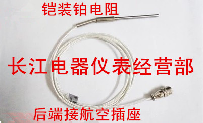 Thermal resistance PT100WZPK-191 sheathed heat resistance aerial plug-type temperature sensor catch-up monitor