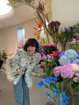 Autumn jun autumn spotted fur coat women winter 2021 new loose lapel BAO WEN Mao Mao coat