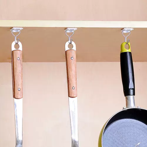 Укрепление бездушной кухни для кухни, загружая липкие клейкие наклейку и дверь крючков после дверной, освобожденной стены стены, стена, маленький не -старый крюк