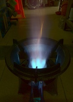 Kang Langbao commercial seven spray does not block the fire stove canteen hotel special liquefied gas gas single stove energy-saving fire stove
