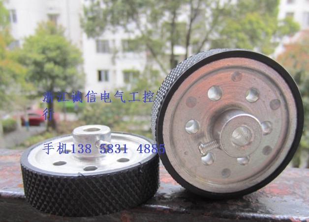 ALUMINUM alloy wheel circumference 204MM aperture 68MM photoelectric rotary encoder tachometer meter wheel meter
