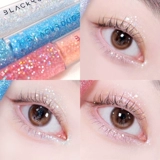 Звездная флешка женская группа макияжа!Blackrouge Black Router Eye Shadow Lucky Eye Shine Lyric Silkworm Eyd Shadow Polarized Big Sequenant 01