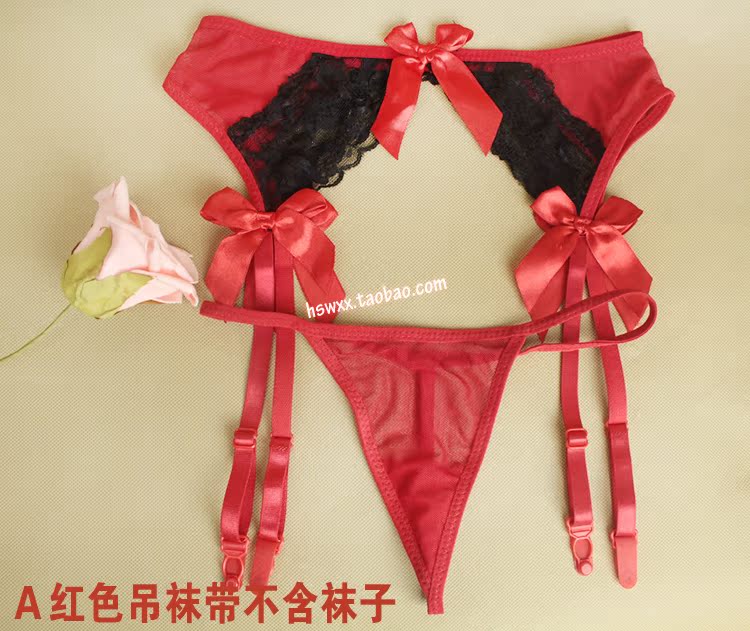 Châu âu và Hoa Kỳ để gửi T quần ren garter đặt cám dỗ vớ sexy treo vớ sling ba bộ