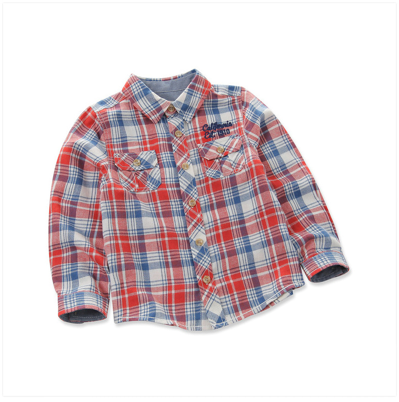 Chemise garcon DAVEBELLA à manche longue - Ref 2082519 Image 11