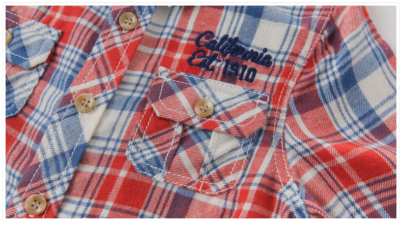 Chemise garcon DAVEBELLA à manche longue - Ref 2082519 Image 17