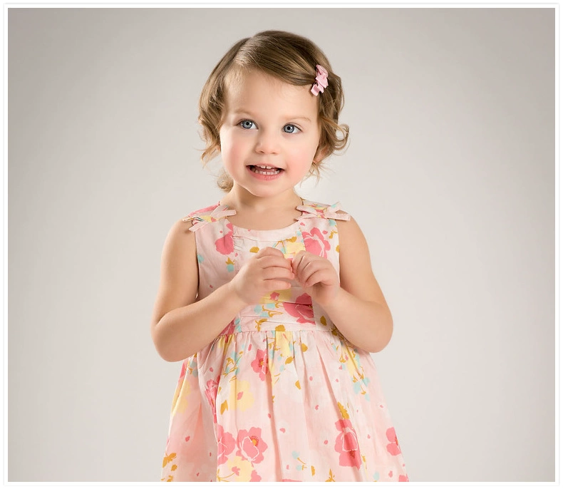 Davebella david Bella new girl phụ kiện tóc bé bé kẹp tóc dễ thương [ba nạp] DB5951 đồ buộc tóc