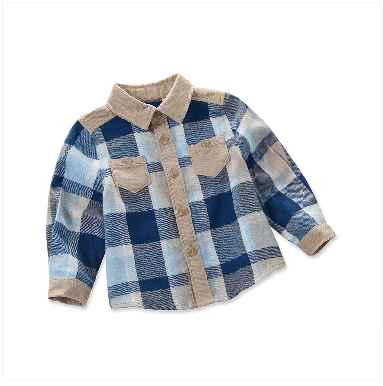 Chemise garcon DAVEBELLA à manche longue - Ref 2073719 Image 14