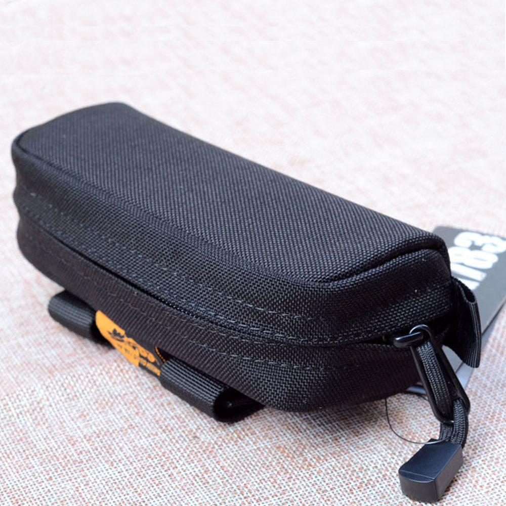 Outdoor fans portable glasses box tactical EDC accessories package camouflage with tactical pocket