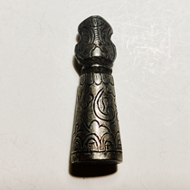 Carved in the Republic of China other Tibetan old Tibetan seal amulet Tiantian material method printed Tibetan seal pendant pendant