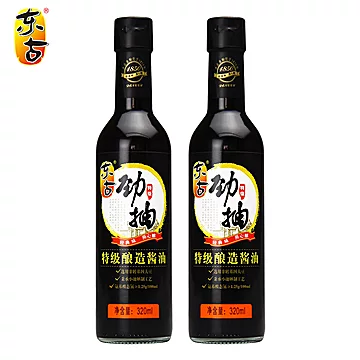 东古劲抽酱油320ml*2瓶